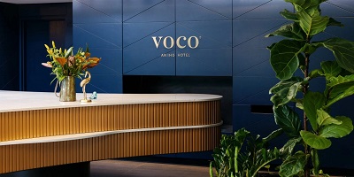 photo of foyer in voco hotel, Brisbane